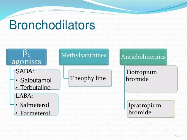 Pharmacology of Asthma